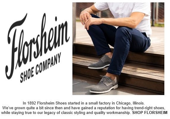 Florsheim Shoe Company Since 1892 
